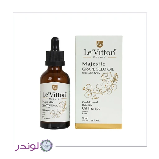 روغن هسته انگور لویتون | مناسب پوست و مو + آبرسان و ضد ریزش