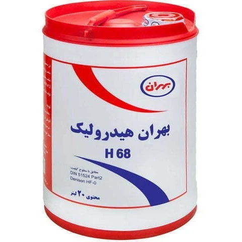 روغن هیدرولیک بهران H68 سطل حجم ۲۰ لیتر