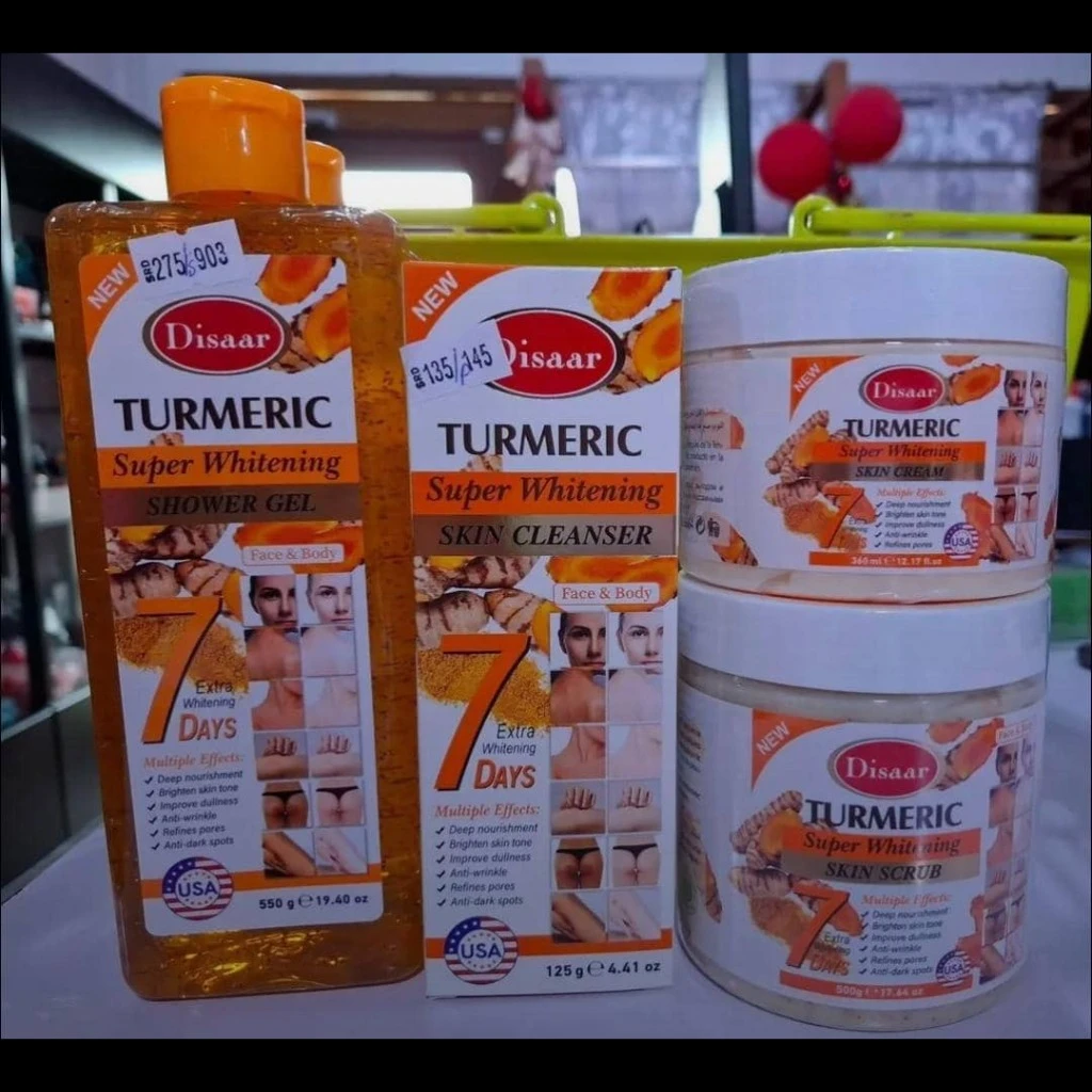 روغن و اسکراب روشن کننده بدن