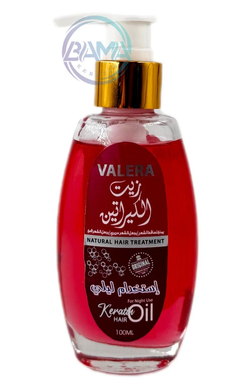 روغن والرا حاوی کراتین