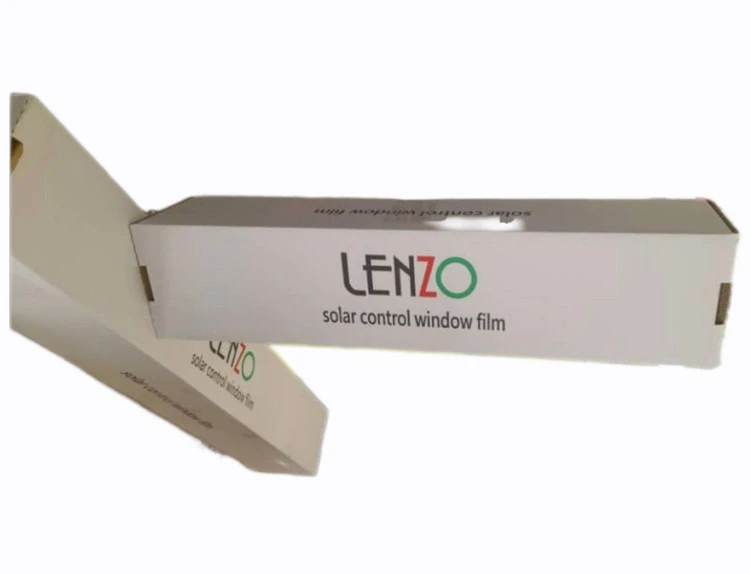 رول شیشه دودی اورجینال ۵۰ سانتی ۳۰ متری لنزو Lenzo