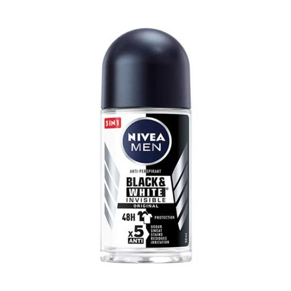 رول ضد تعریق مردانه نیوا مدل Invisible Black & White Original