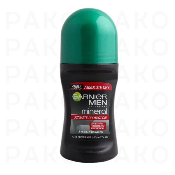 رول ضد تعریق گارنیر50میل مردانه مدلABSOLUTE DRY