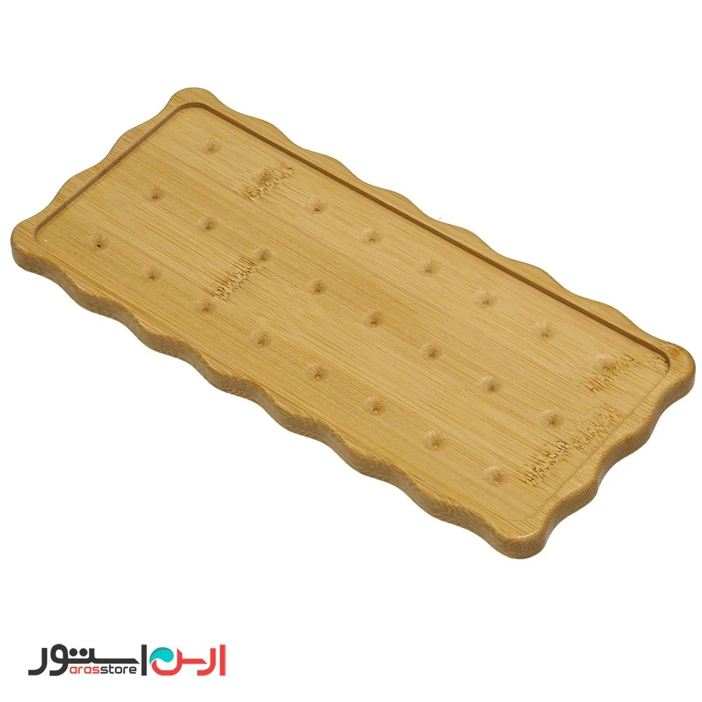 رولت خوری و زیره مستطیل بامبو مدل بیسکویتی اعلا
