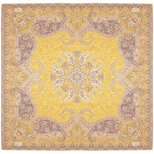 رومیزی ترمه مربع طرح سپند