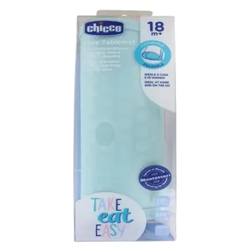 رومیزی سیلیکونی سبز آبی چیکو Chicco برای 18 ماه