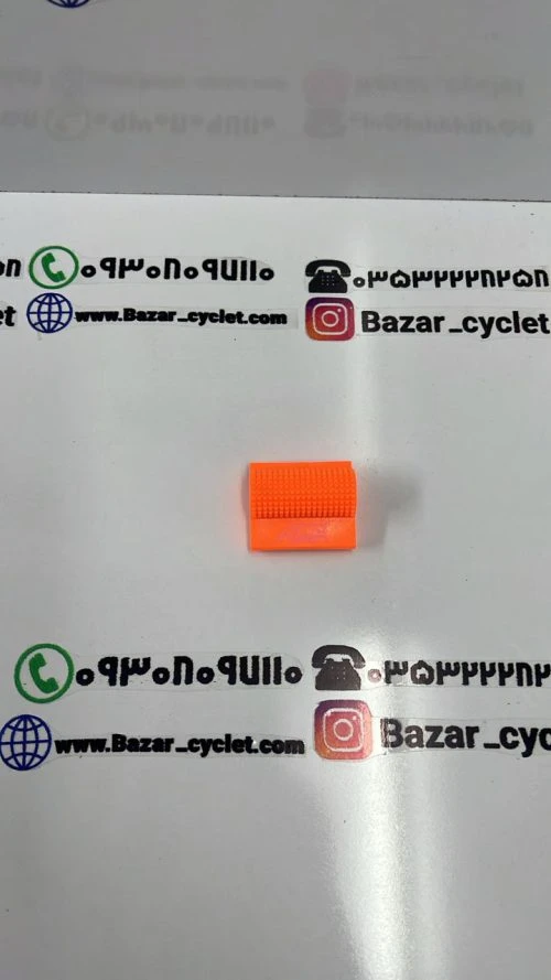 روکش پدال دنده متورسیکلت سیلیکنی king نارنجی