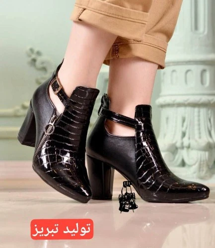 رویه پشت چرم ورنی پاخوری شیک 3877