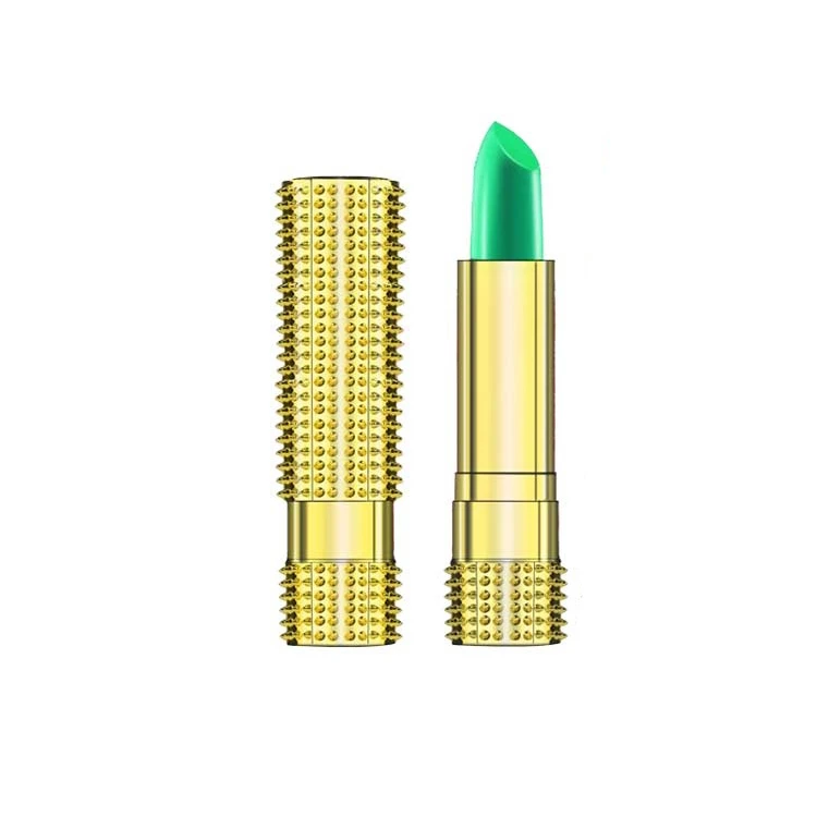 رژ حرارتی مکه ای 24ساعته اصل مدل پوکه طلایی Hare lip-Stick