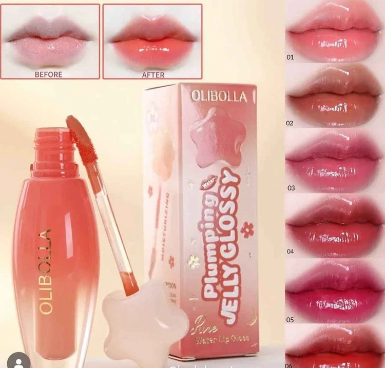 رژ لب خیس اولیبولا مدل JELLY GLOSSY حجم 5 میل
