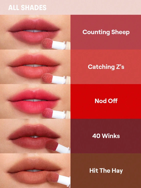 رژ لب مات کوشنی شیگلم/نرم و مات و ماندگار/ Sheglam مدل Pout pillow