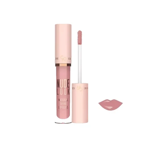 رژ لب مایع براق Nude Look گلدن رز 02