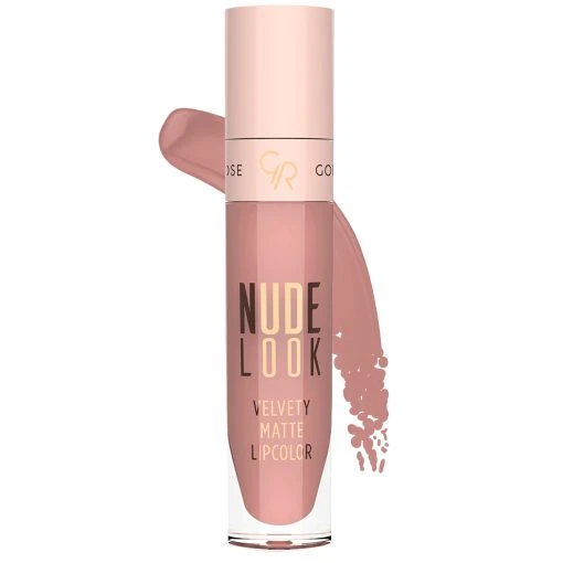 رژ لب مایع براق Nude Look گلدن رز 03