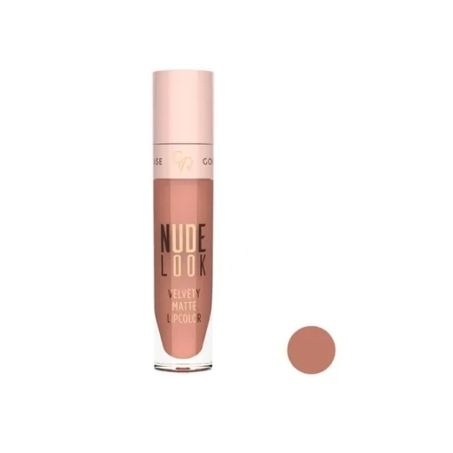 رژ لب مایع براق Nude Look گلدن رز 04
