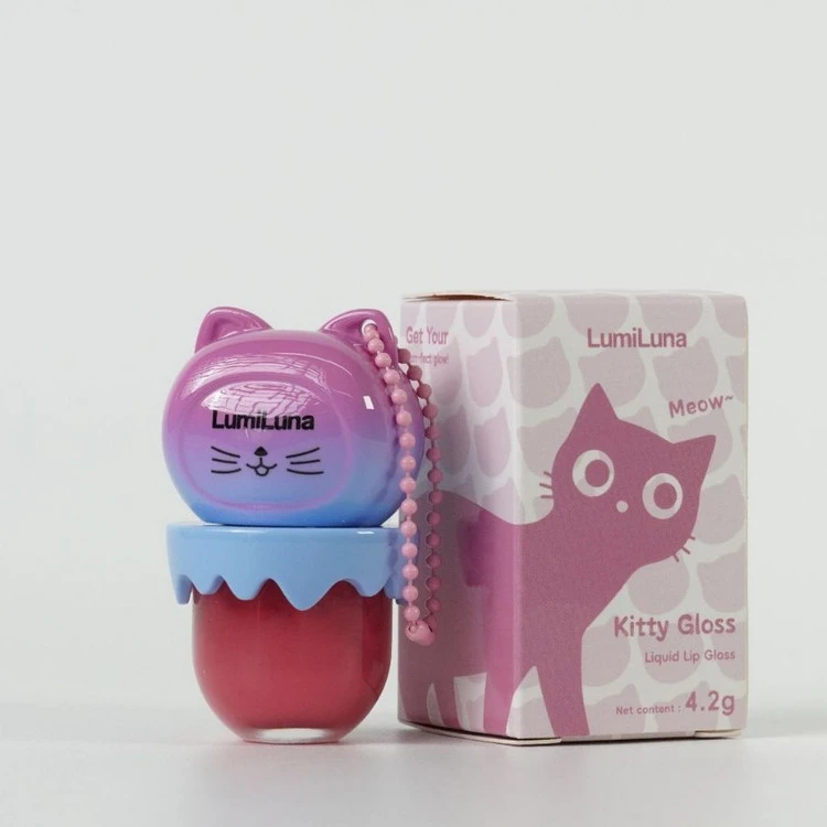 رژ لب مایع لومی لونا مدل Kitty gloss وزن 4.2 گرم