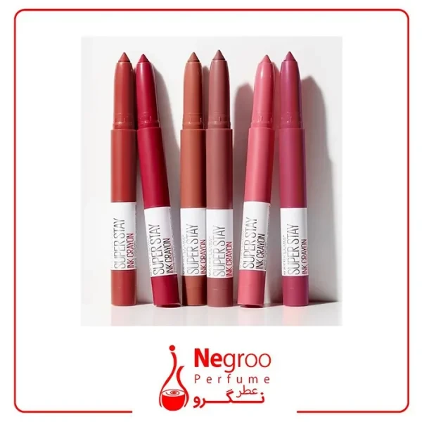 رژ لب مدادی کیس بیوتی طرح ink crayon سوپر مات