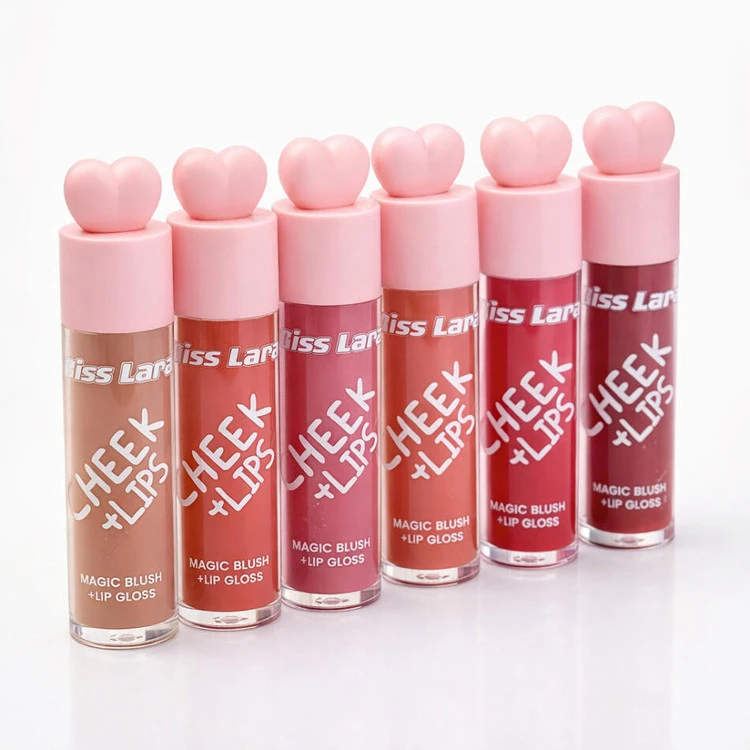 رژ لب و رژگونه مایع میس لارا مدل MAGIC BLUSH حجم 4.7 میل