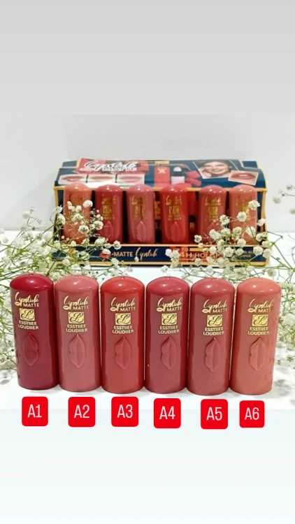 رژ لب کلاسیک جامد استی لادر طرح لب