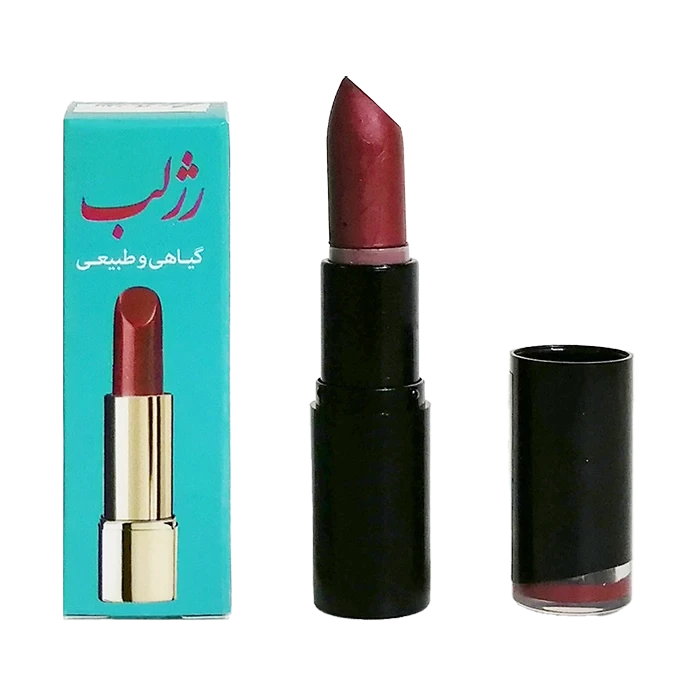 رژ لب گیاهی رنگ شرابی کد 103