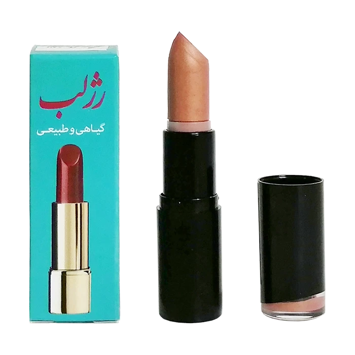 رژ لب گیاهی رنگ مسی روشن کد 113