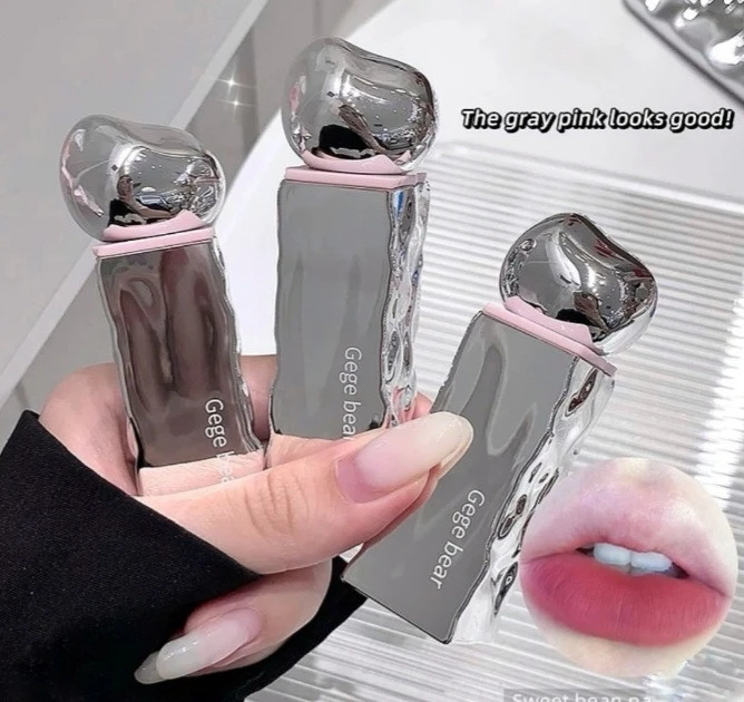 رژ مایع پوکه سنگی𝘎𝘦𝘨𝘦 𝘉𝘦𝘢𝘳🪞🌸