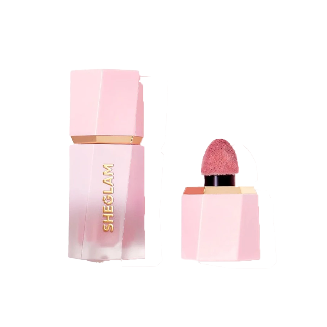رژ گونه مایع شیگلم مدل لاو کیک love cake سری Color Bloom