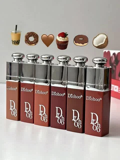 رژلب جامد طرح دیور برند drohoo