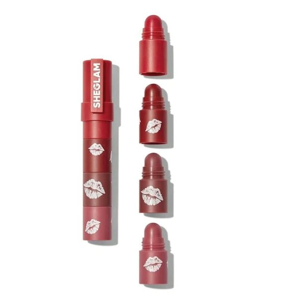 رژلب طبقه ای شیگلم Petal Stack چهار رنگ