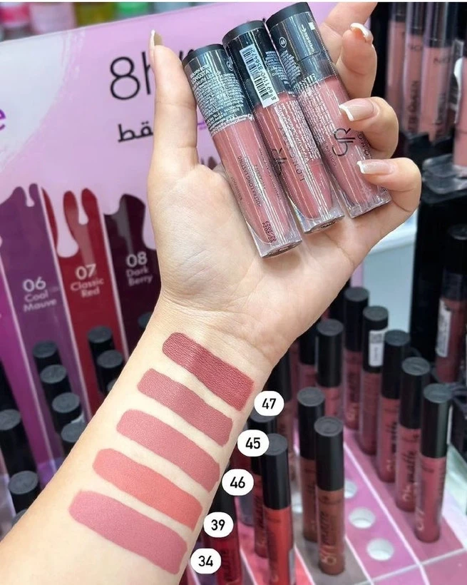 رژلب مات مایع بادوام لانگ استی گلدن رز