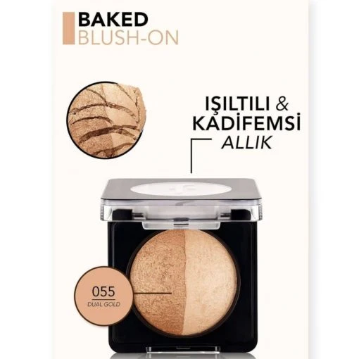 رژگونه تراکوتا baked فلورمار 55