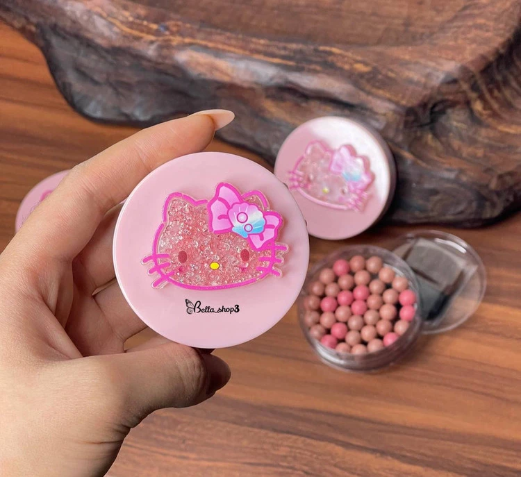 رژگونه ساچمه ای هلو کیتی🎀💖