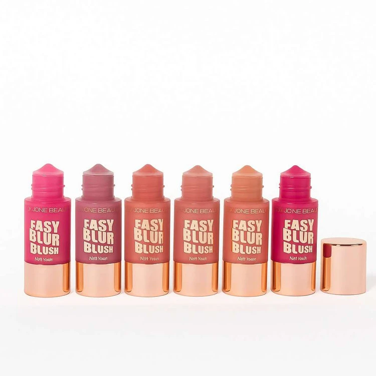 رژگونه مایع بیلیون بیوتی مدل دکمه ای Easy Blur Blush حجم 12 میل
