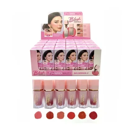 رژگونه مایع پد دار واردا بیوتی 6 عددی
