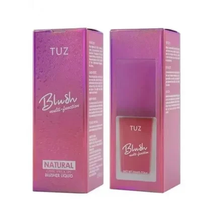 رژگونه مایع پمپی توز TUZ blush تعداد 12 عددی