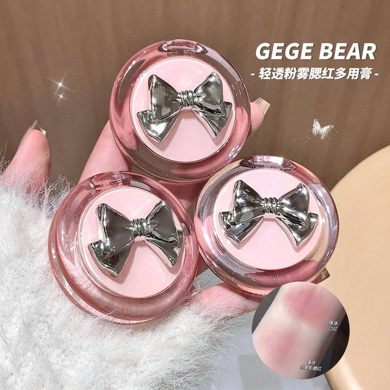 رژگونه پاپیونی gege bear 🎀🍓