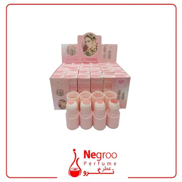 رژگونه پودری پددار باربی Rimocoo