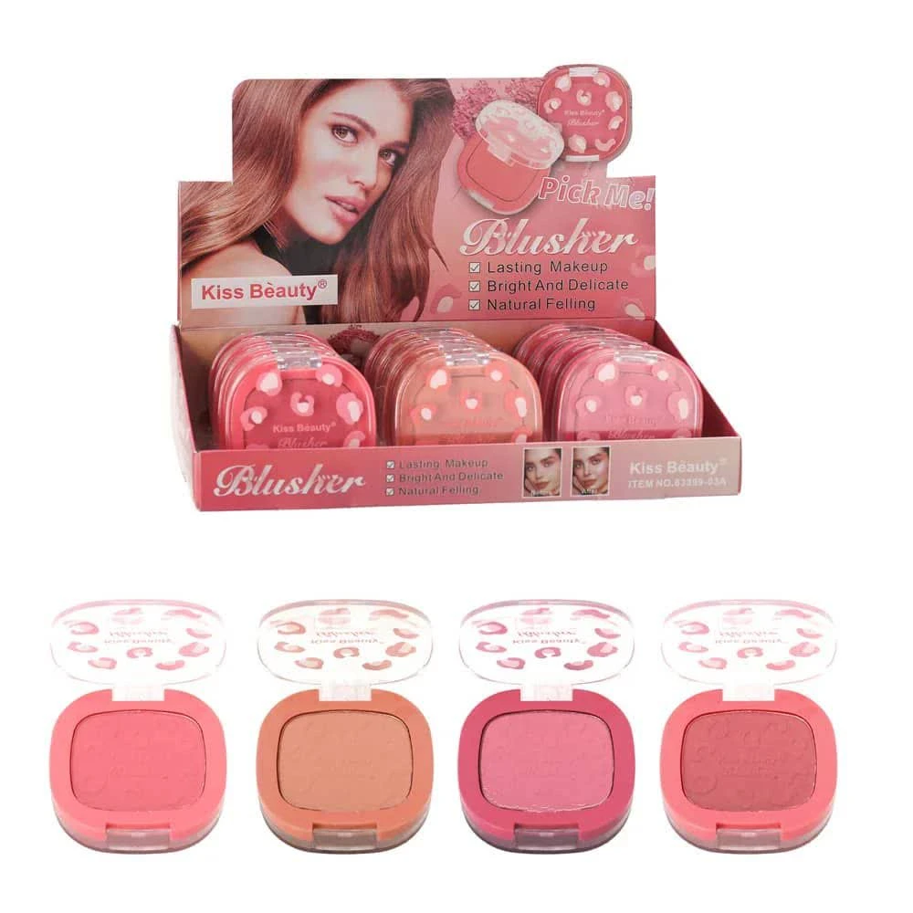 رژگونه پودری کیس بیوتی kiss Beauty powder Blusher کد 04