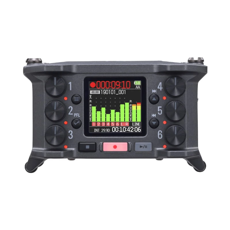 رکوردر ZOOM F6Zoom F6 Multitrack Field Recorder