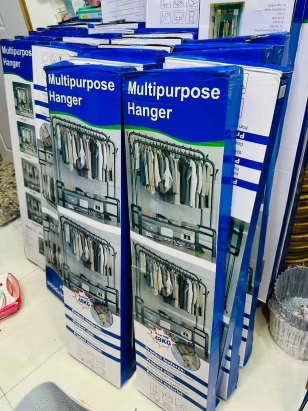رگال چرخدار 48 کیلوییمدل multi purpose hanger
