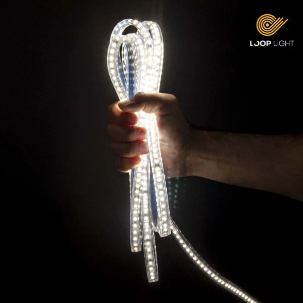 ریسه LED بلو لاین تراکم 120 لوپ لایت 220 ولت (حلقه 100 متری)