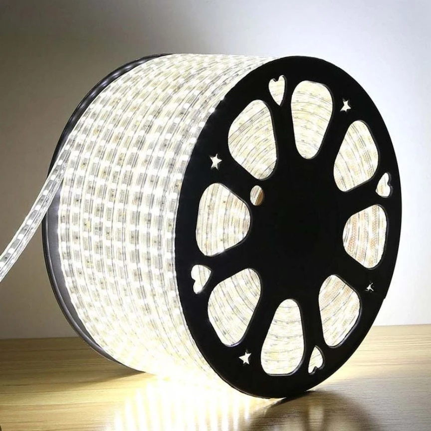 ریسه شلنگی وایرلس مودی تراکم۱۲۰ یخی سفید LED و SMD