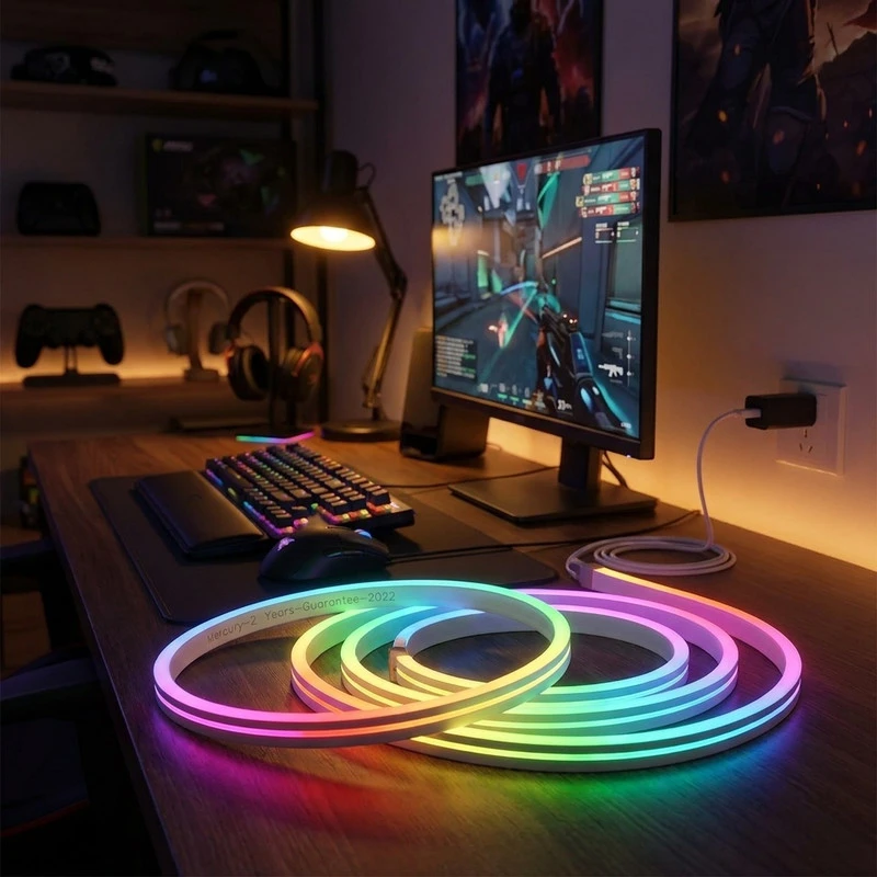 ریسه فلکسی مدل RGB کد12ولت 5متر