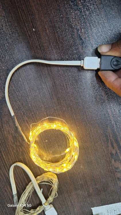 ریسه موبایلی و شارژی باطری خور وusb