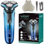 ریش تراش سه تیغ VGR V-313 | سه تیغه چرخشی + ضد آب IPX7