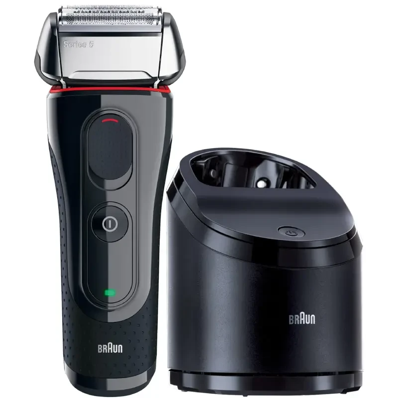 ریش‌تراش شارژی براون سری 5 مدل 5070cc-5 با ایستگاه شستشو (ضد آب)