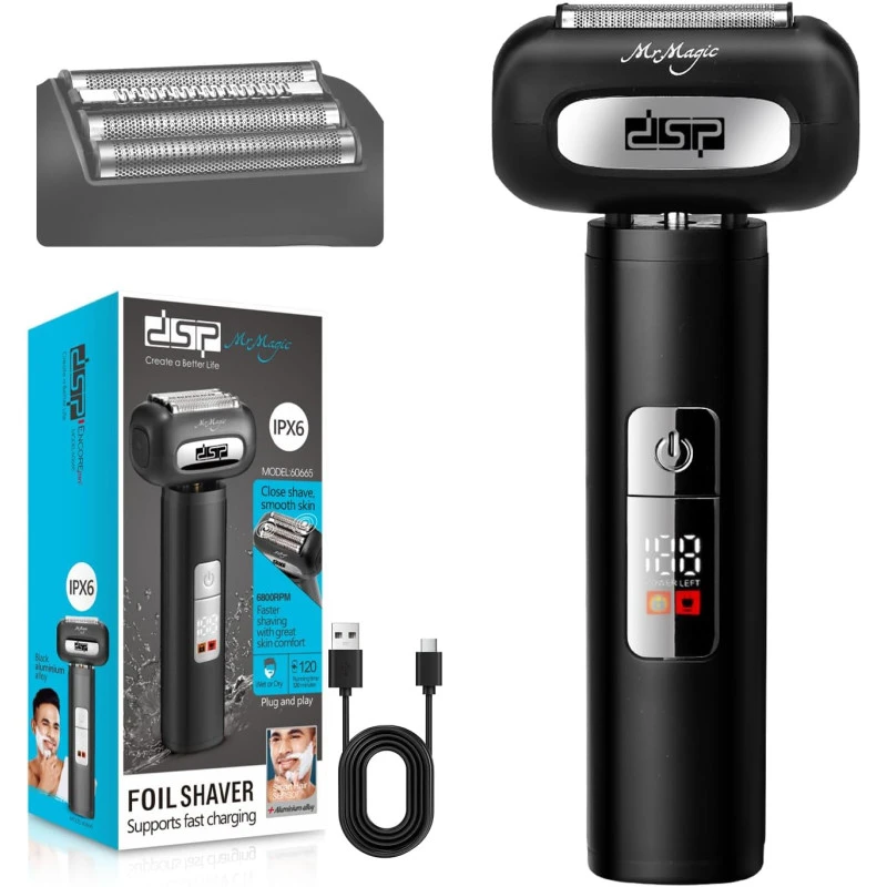 ریش تراش شارژی دی اس پی DSP 60665