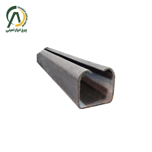 ریل درب آهنی کشویی 4×4 ورق سیاه درجه یک