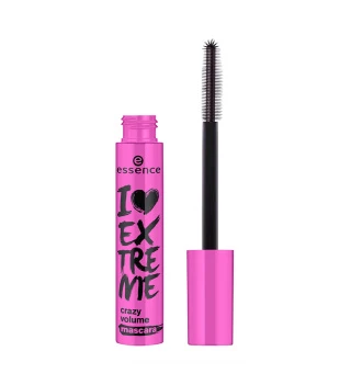 ریمل اسنس حجم دهنده (بلند کننده رنگ بدنه صورتی)مدل I Love Extreme Crazy Volume(اورجینال100%)