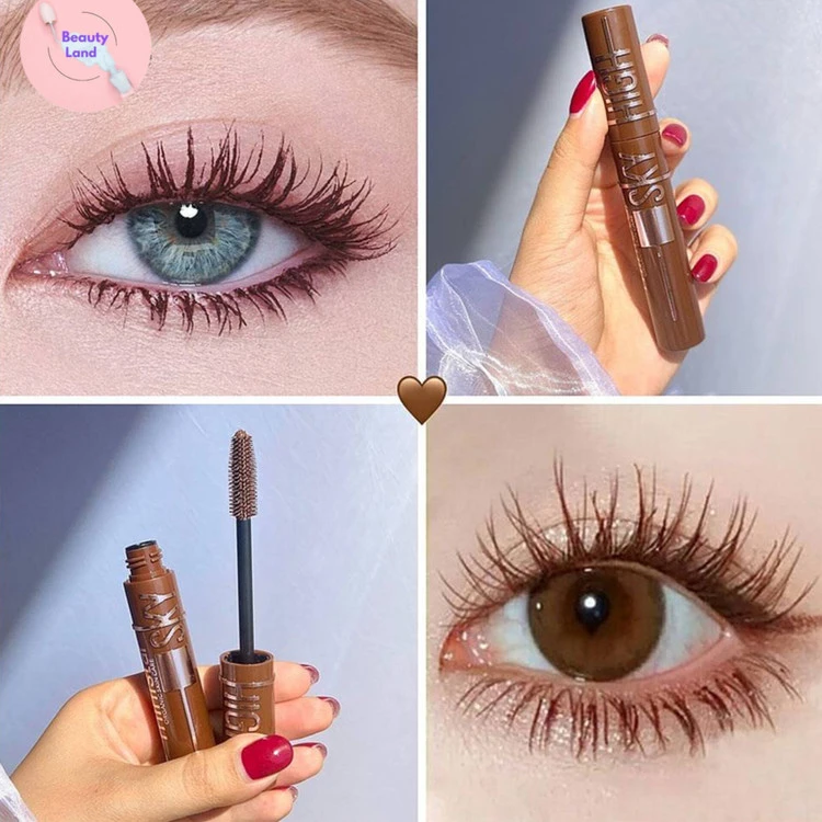 🌰 ریمل حجم‌دهنده و بلندکننده قهوه‌ای Sky High Brown – جلوه‌ای طبیعی و دل‌نشین