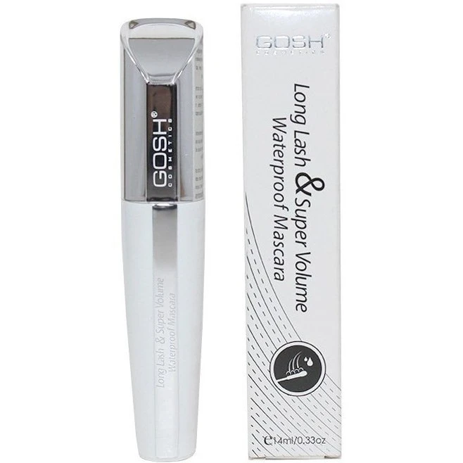 ریمل دوکاره گاش پوکه سفید مدل Super Volume & Waterproof Mascara ‌ ---